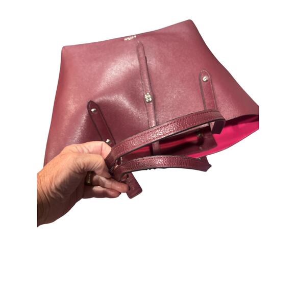 Coach Burgundy tote Bag - Picture 7 of 13